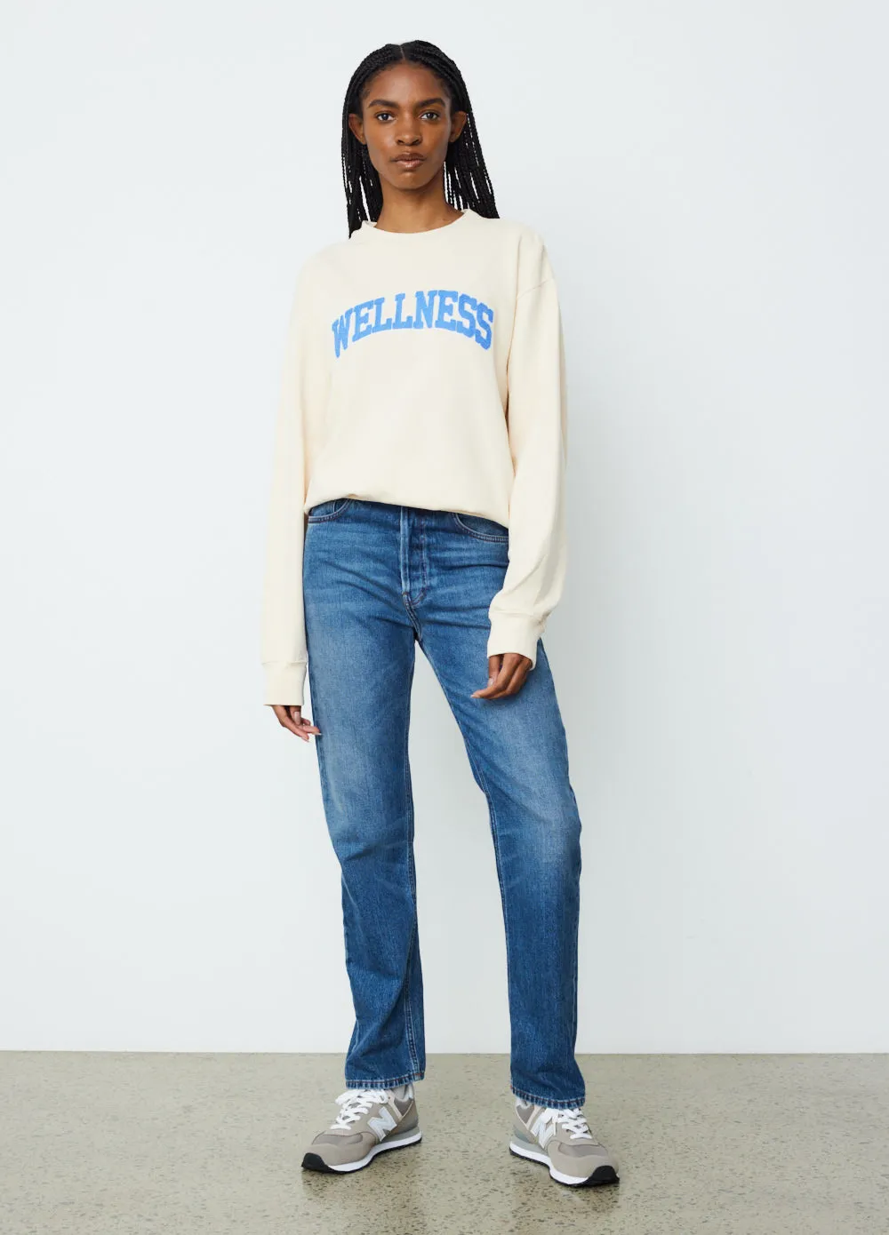 Wellness Boucle Crewneck Sweatshirt
