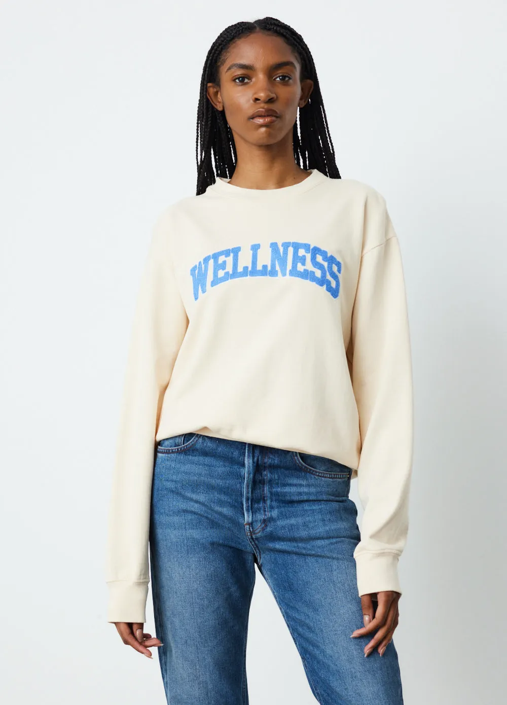 Wellness Boucle Crewneck Sweatshirt