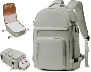 Wepadre Large Travel Backpack - Women & Men's Carry On Flight Approved - 18x14x8 Inches