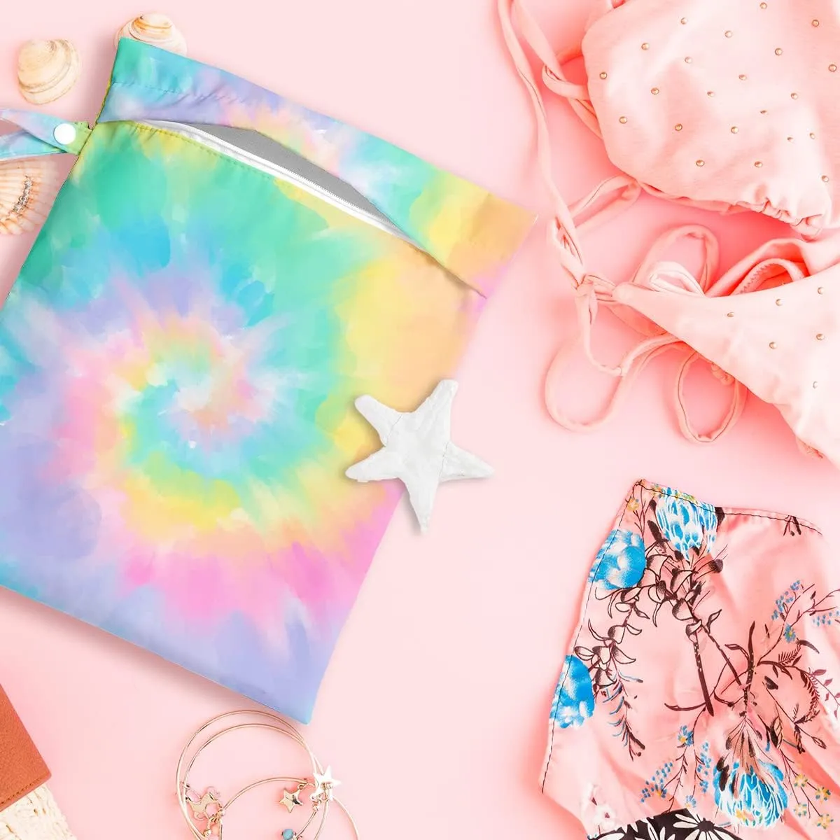 Wet Bag, Wet Dry Bag, For Swimsuit Travel Vacation Beach Pool Weekend Trip Gifts, for Women Friends Bestie Gifts