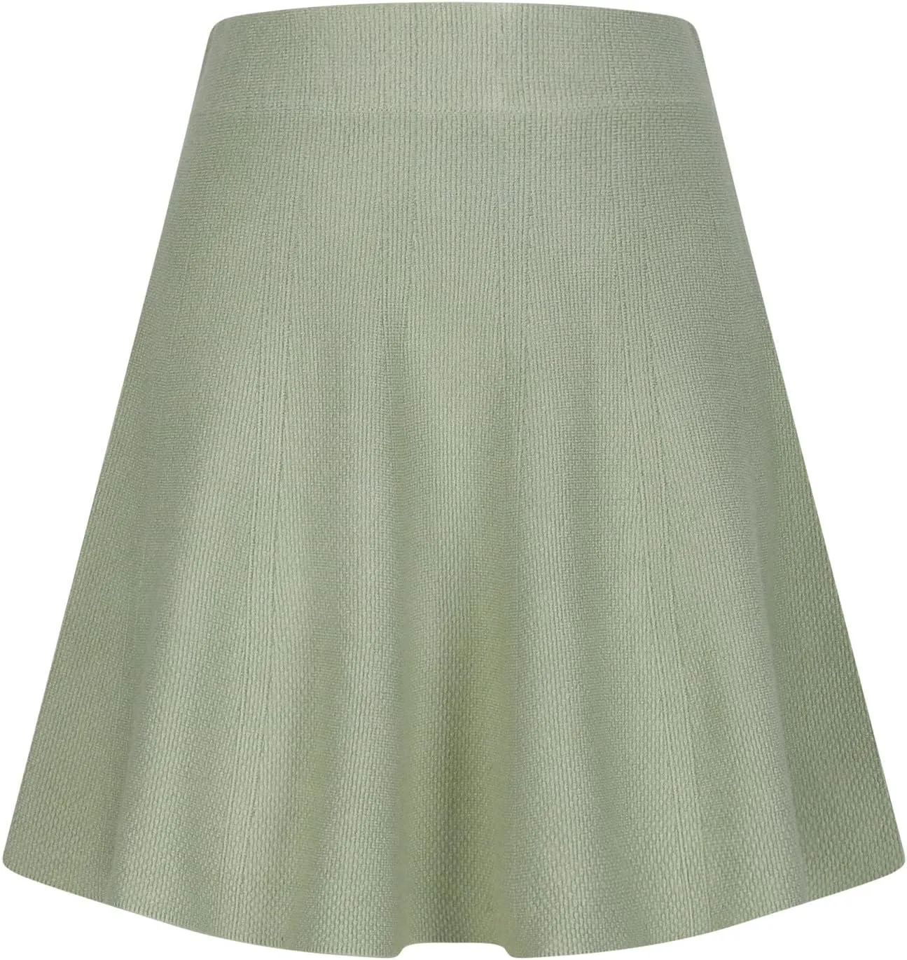 Women Elegant Skorts 2025 Fashion Stretch High Waist Flared Mini Skater Skirts Casual Solid Color Pleated Mini Skirt