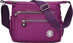 Women Shoulder Handbag Multiple Pockets Bag Ladies Crossbody Purse Fashion Tote Satchel