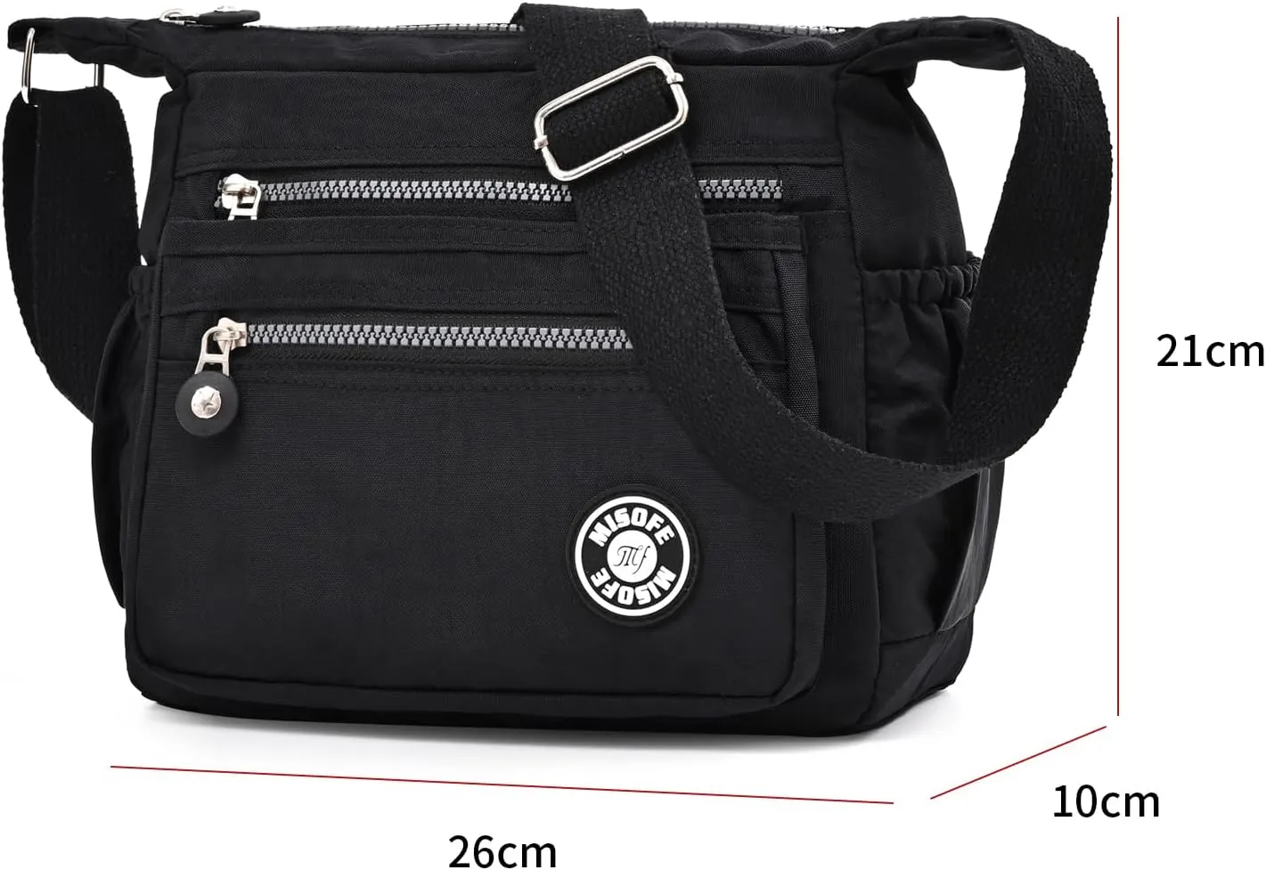 Women Shoulder Handbag Multiple Pockets Bag Ladies Crossbody Purse Fashion Tote Satchel