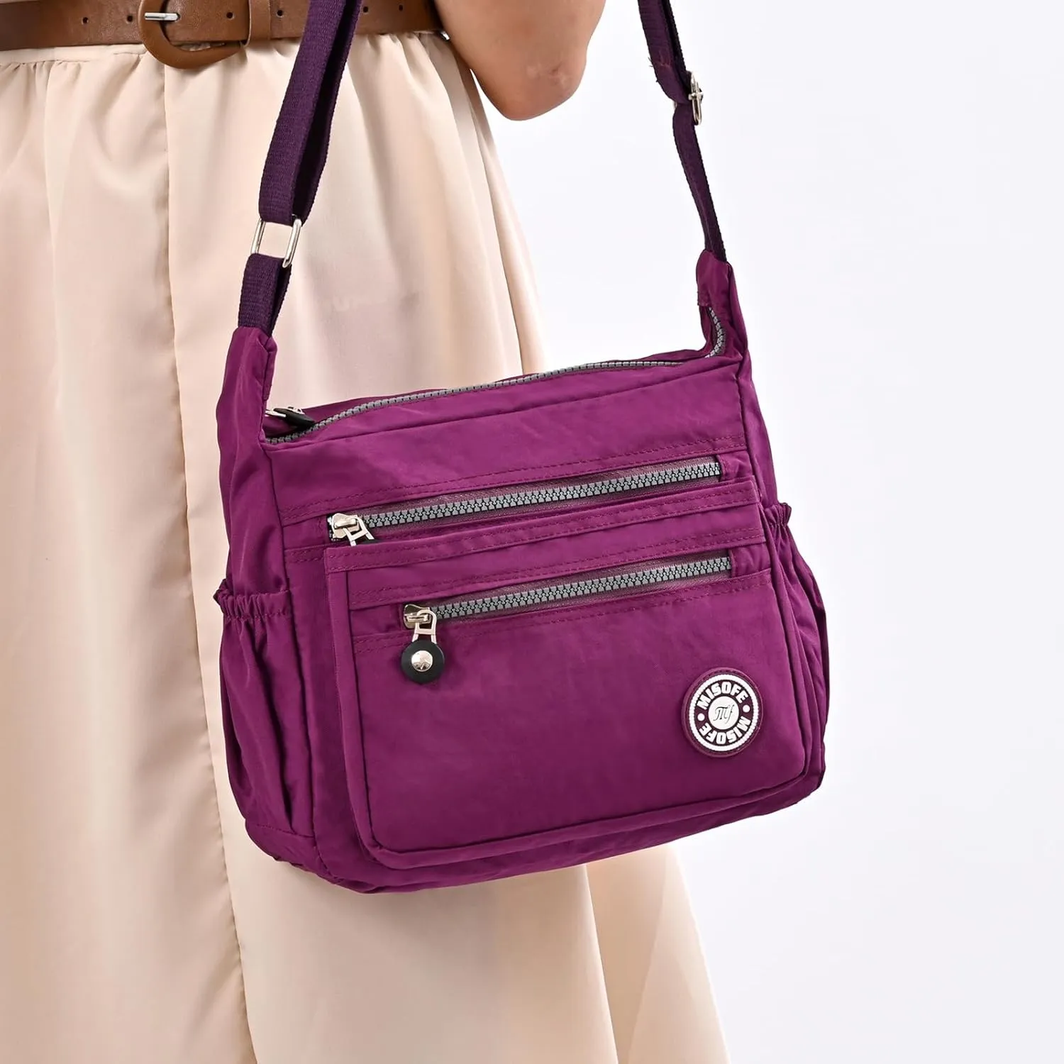 Women Shoulder Handbag Multiple Pockets Bag Ladies Crossbody Purse Fashion Tote Satchel