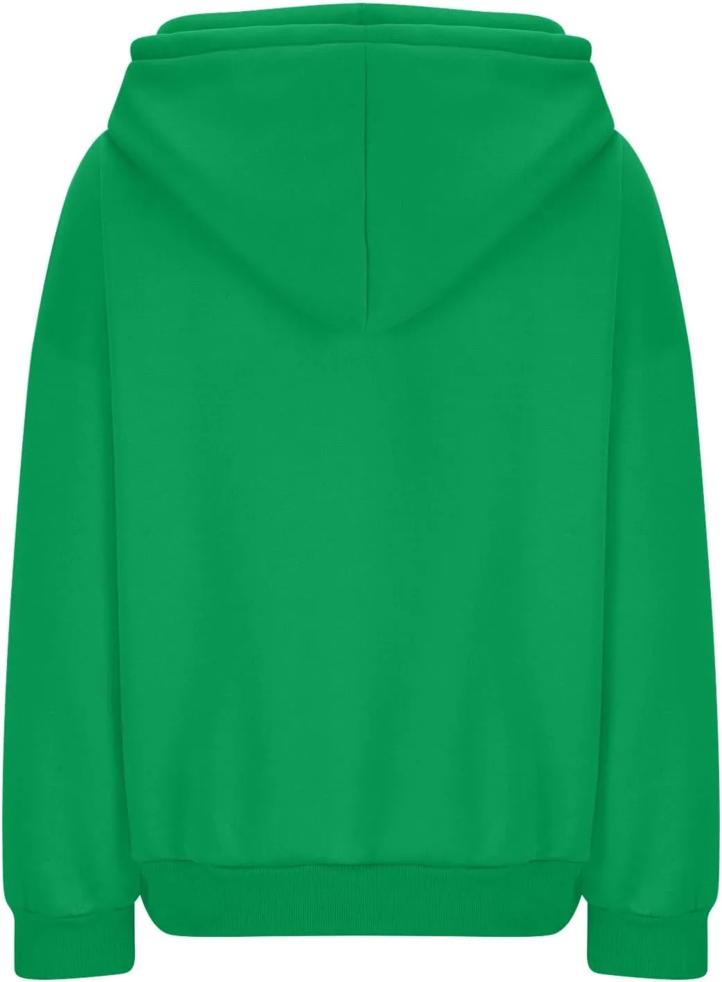 Womens High Collar Hoodies Plain Long Sleeve Pullover Classic Fit Soft Sweatshirts Daily Dressy Casual Tops