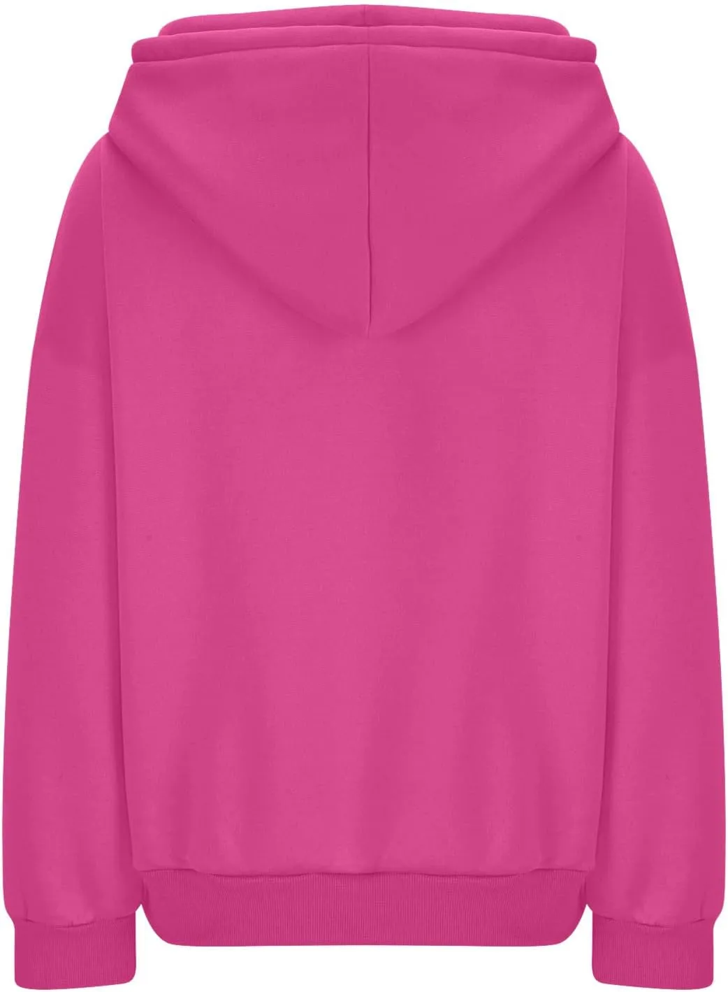 Womens High Collar Hoodies Plain Long Sleeve Pullover Classic Fit Soft Sweatshirts Daily Dressy Casual Tops