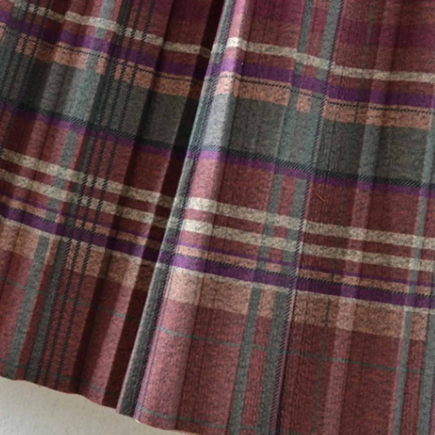 Women's High Waist Boho Floral Maxi Skirt Casual Vintage Plaid Gingham Cute Flowy Swing Pleated A Line Long Skirts