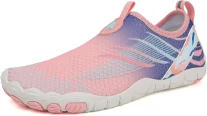 Womens Mens Water Shoes Quick Dry Aqua Socks Sports Barefoot Shoes Non-Slip & Breathable Athletic Wide Toe Water Shoes for Swim Beach Pool Surf Yoga