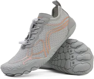 Women's Minimalist Hiking Shoes Wide Toe Box Zero Drop Sole Barefoot-Inspired Workout Cross-Trainer Athletic Hiking Water Shoes
