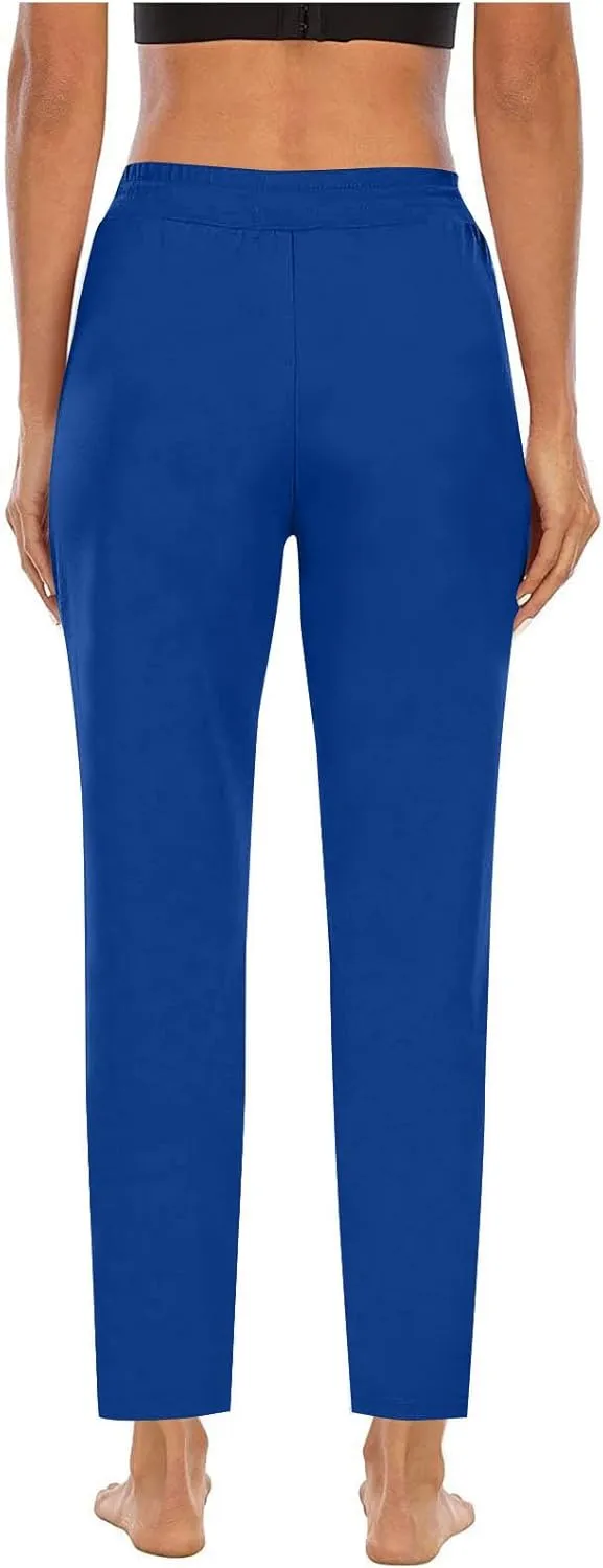 Womens Pants Pants for Women Work Out Gym Yoga High Cut Straight Leg Plain Long Leg Fall Winter Pants 2024