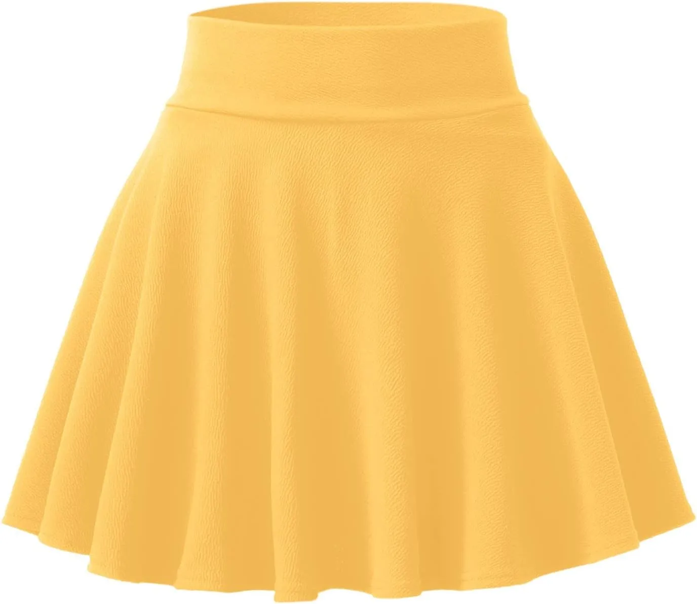 Womens Pleated A Line High Waist Trendy Solid Running Skirt Women's Skirts Skorts for Women Athletic Robe Flowy Dress