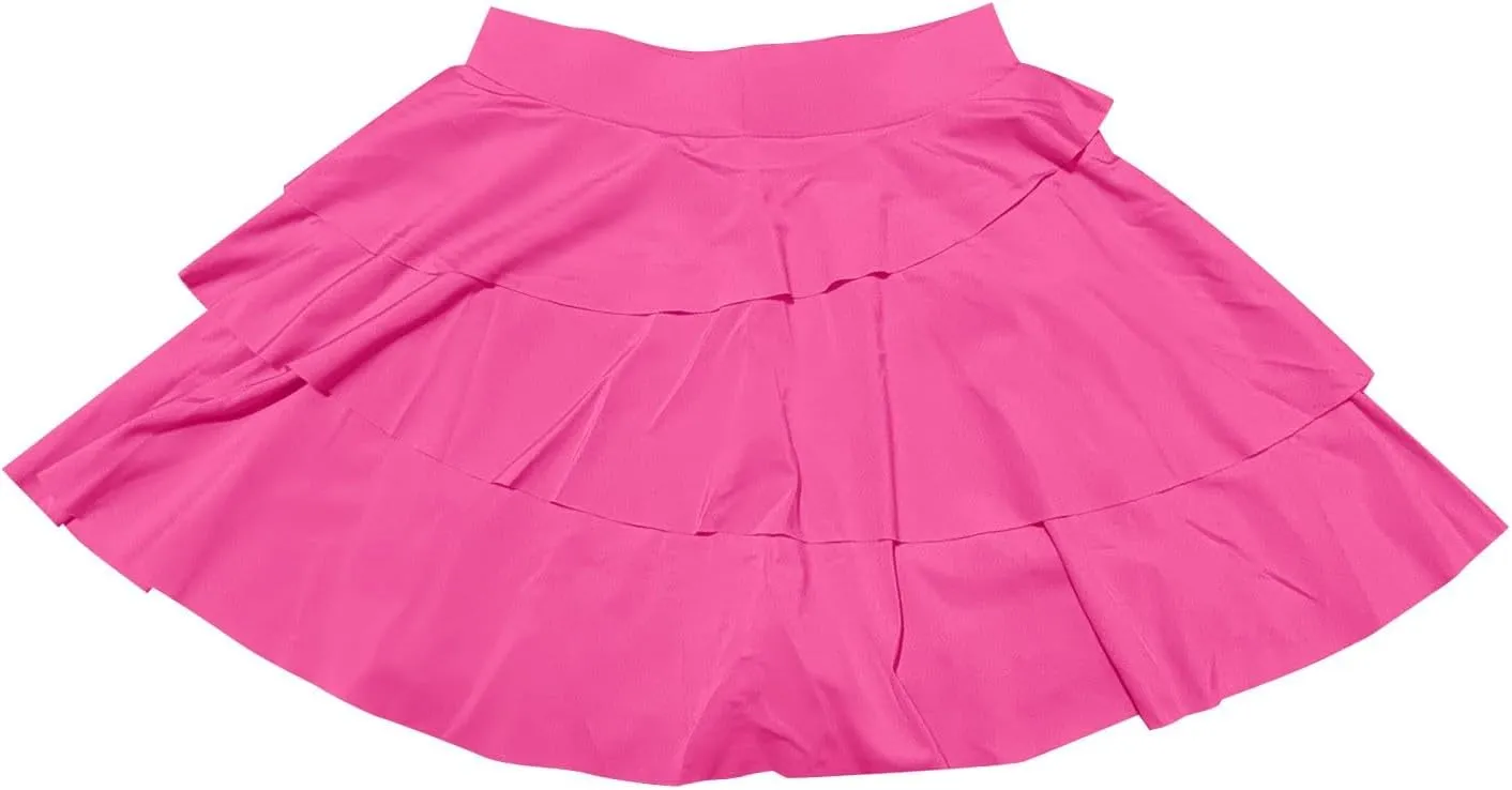 Womens Pleated Tennis Skirt High Waisted Athletic Workout Dress Running Skort