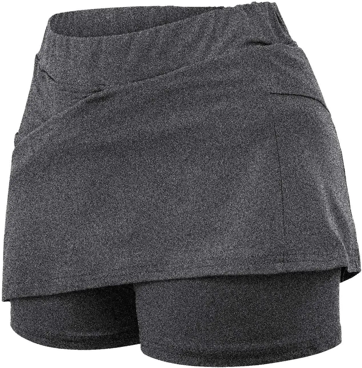 Women's Plus Size Tennis Skirts with Built in Leggings Shorts Skorts Stretchy Mid Waist Workout Athletic Running Mini Skirt