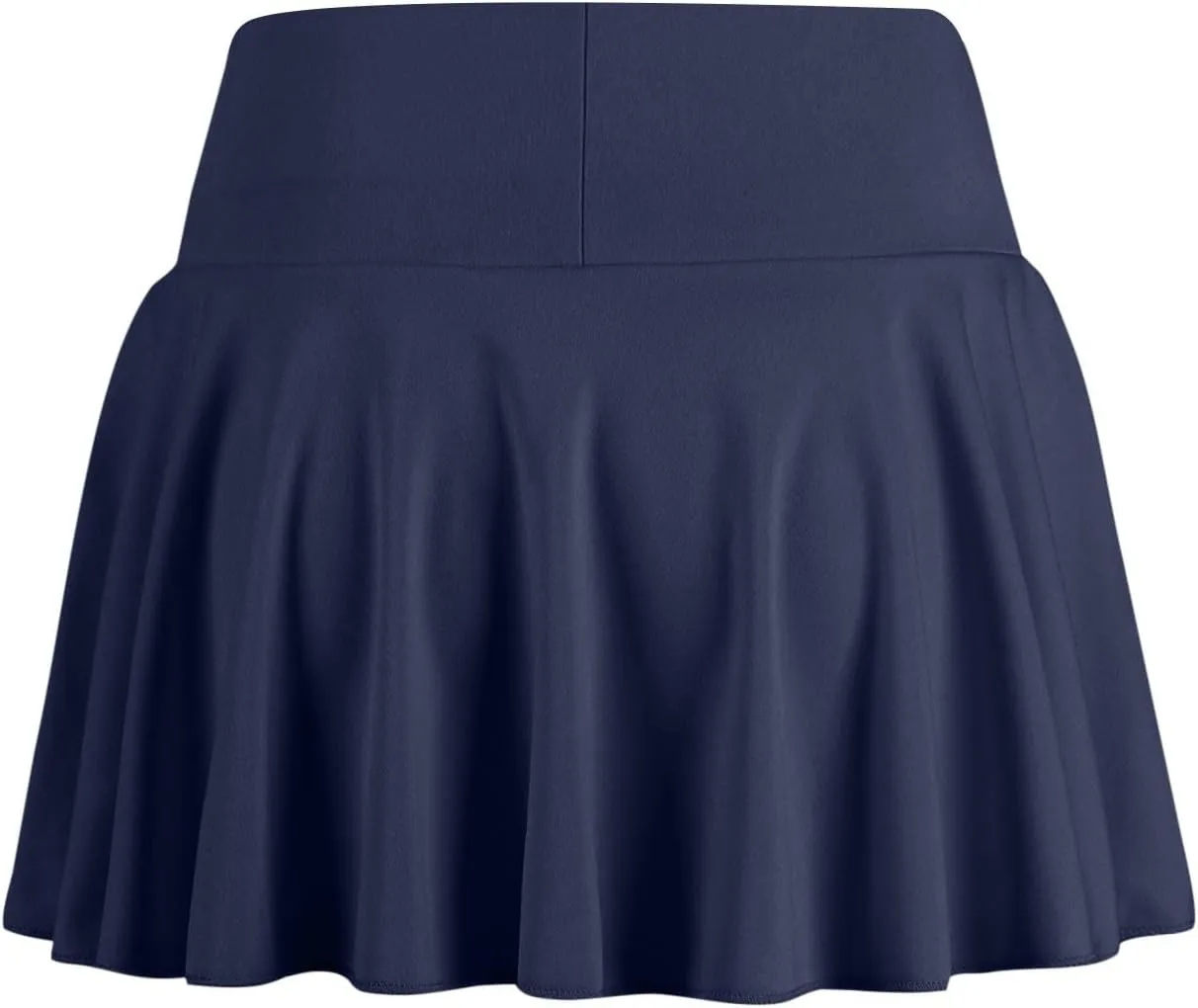 Women's Tennis Skirt High Waisted Pleated Skorts Stretchy Athletic Running Yoga Gym Skirts with Built-in Shorts