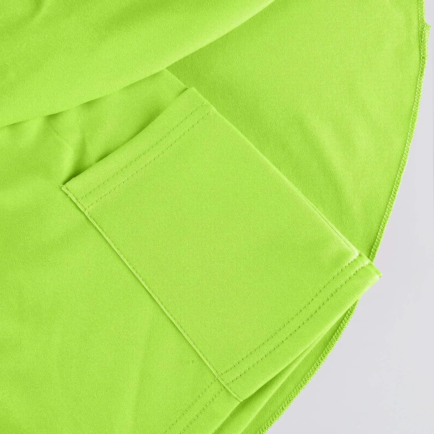 Women's Tennis Skirt High Waisted Pleated Skorts Stretchy Athletic Running Yoga Gym Skirts with Built-in Shorts