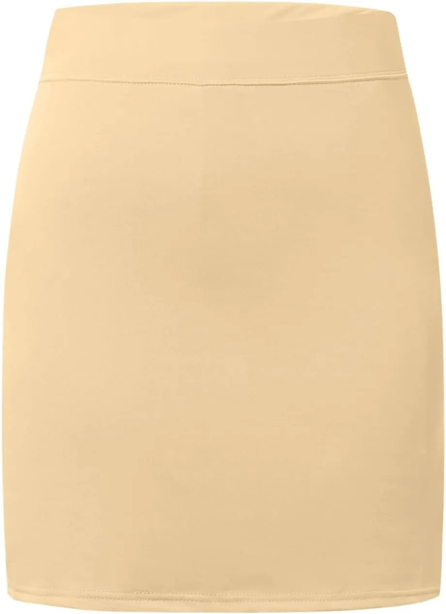 Womens Tennis Skirt with Shorts Underneath High Waist Tummy Control Solid Skorts with Pockets Athletic Yoga Skirts