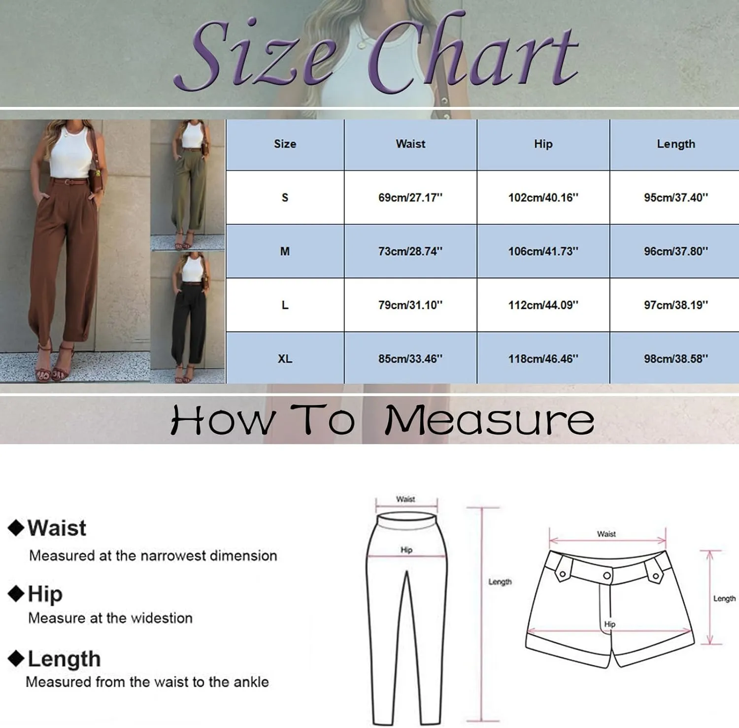 Work Pants Women Plus Size Wide Leg Dress Pants Business Pants High Waisted Chino Pants Casual Pants Hipster Trousers