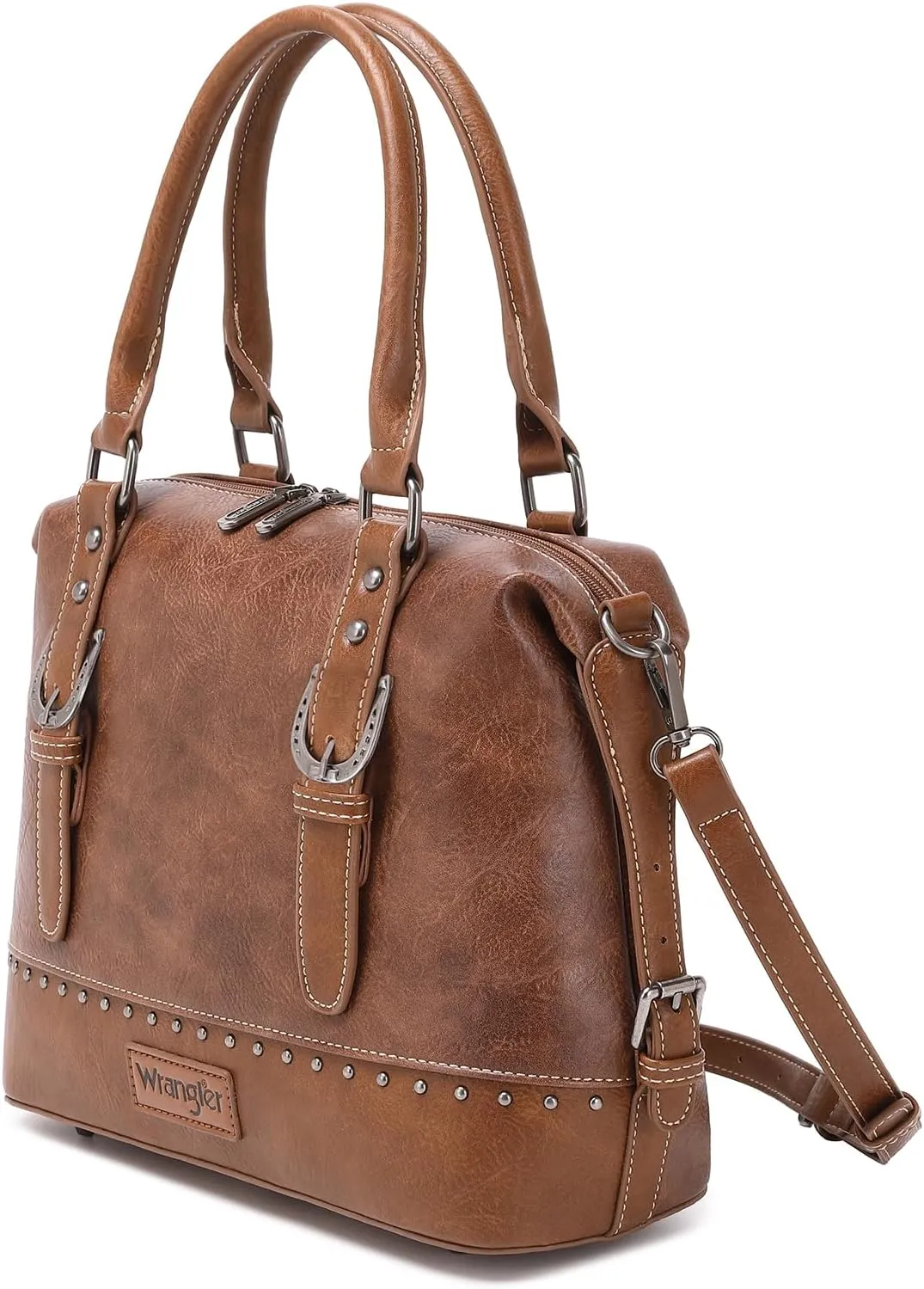 Wrangler Doctor Bag Top Handle Purse Hobo Shoulder Barrel Satchel Handbags for Women