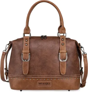 Wrangler Doctor Bag Top Handle Purse Hobo Shoulder Barrel Satchel Handbags for Women