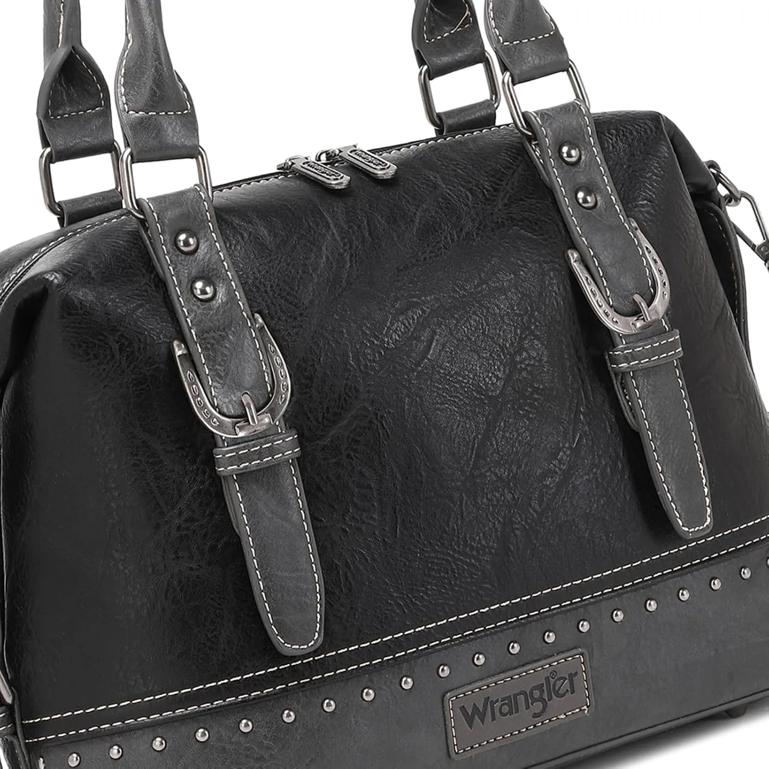 Wrangler Doctor Bag Top Handle Purse Hobo Shoulder Barrel Satchel Handbags for Women
