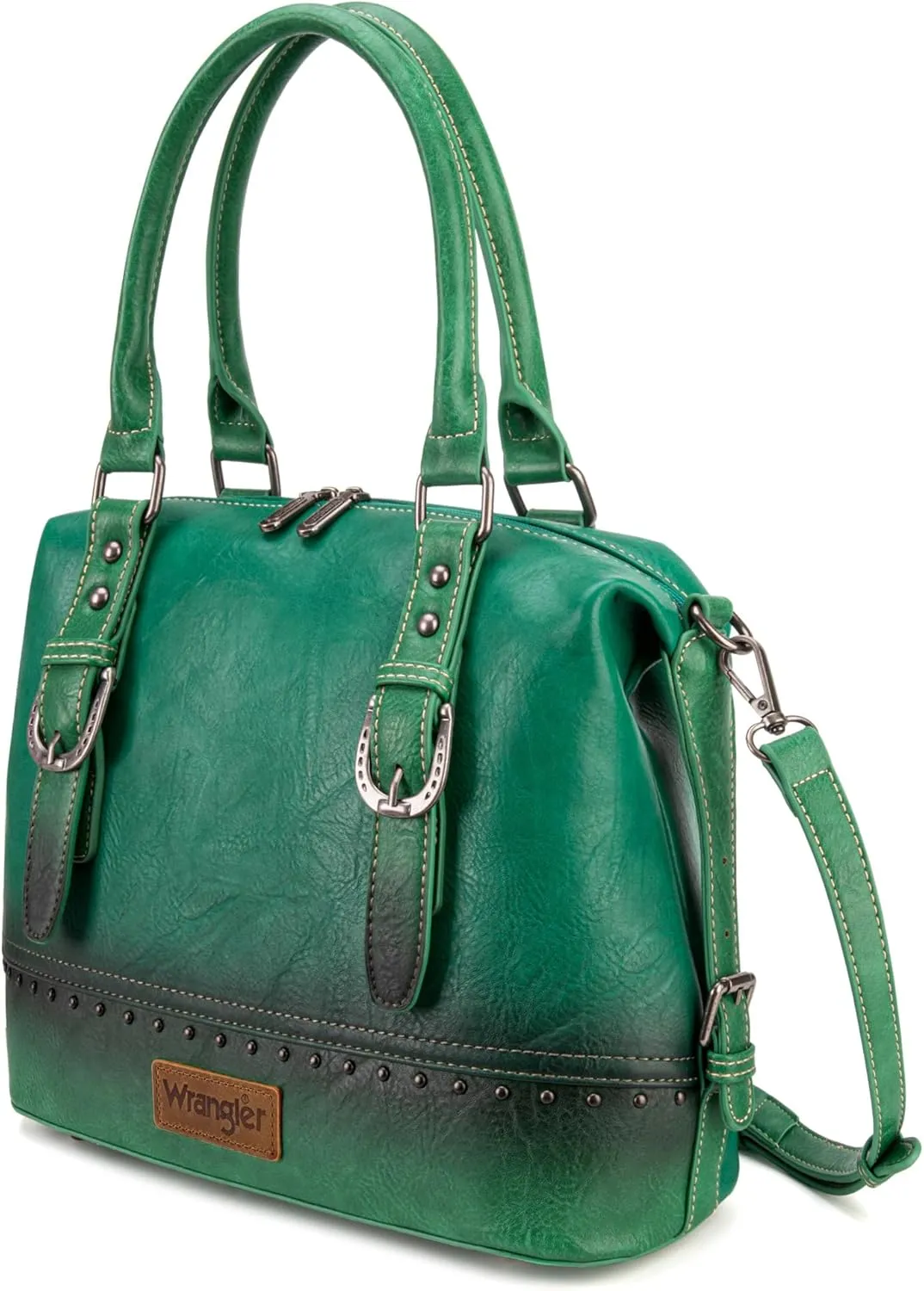 Wrangler Doctor Bag Top Handle Purse Hobo Shoulder Barrel Satchel Handbags for Women