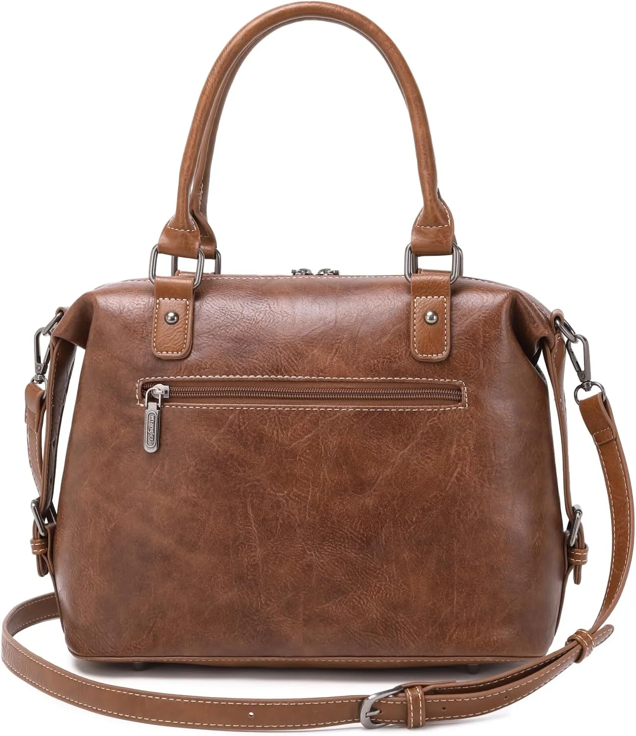 Wrangler Doctor Bag Top Handle Purse Hobo Shoulder Barrel Satchel Handbags for Women