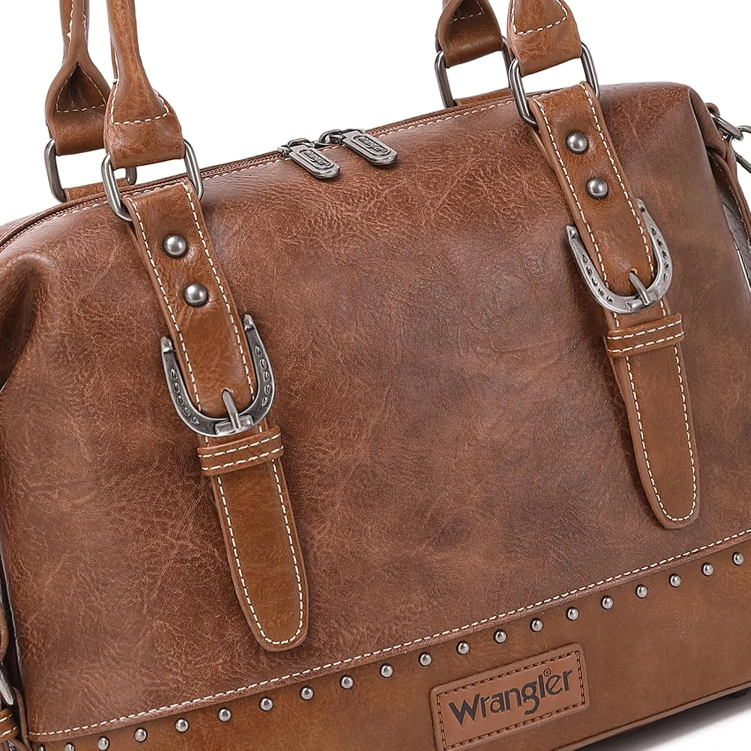 Wrangler Doctor Bag Top Handle Purse Hobo Shoulder Barrel Satchel Handbags for Women
