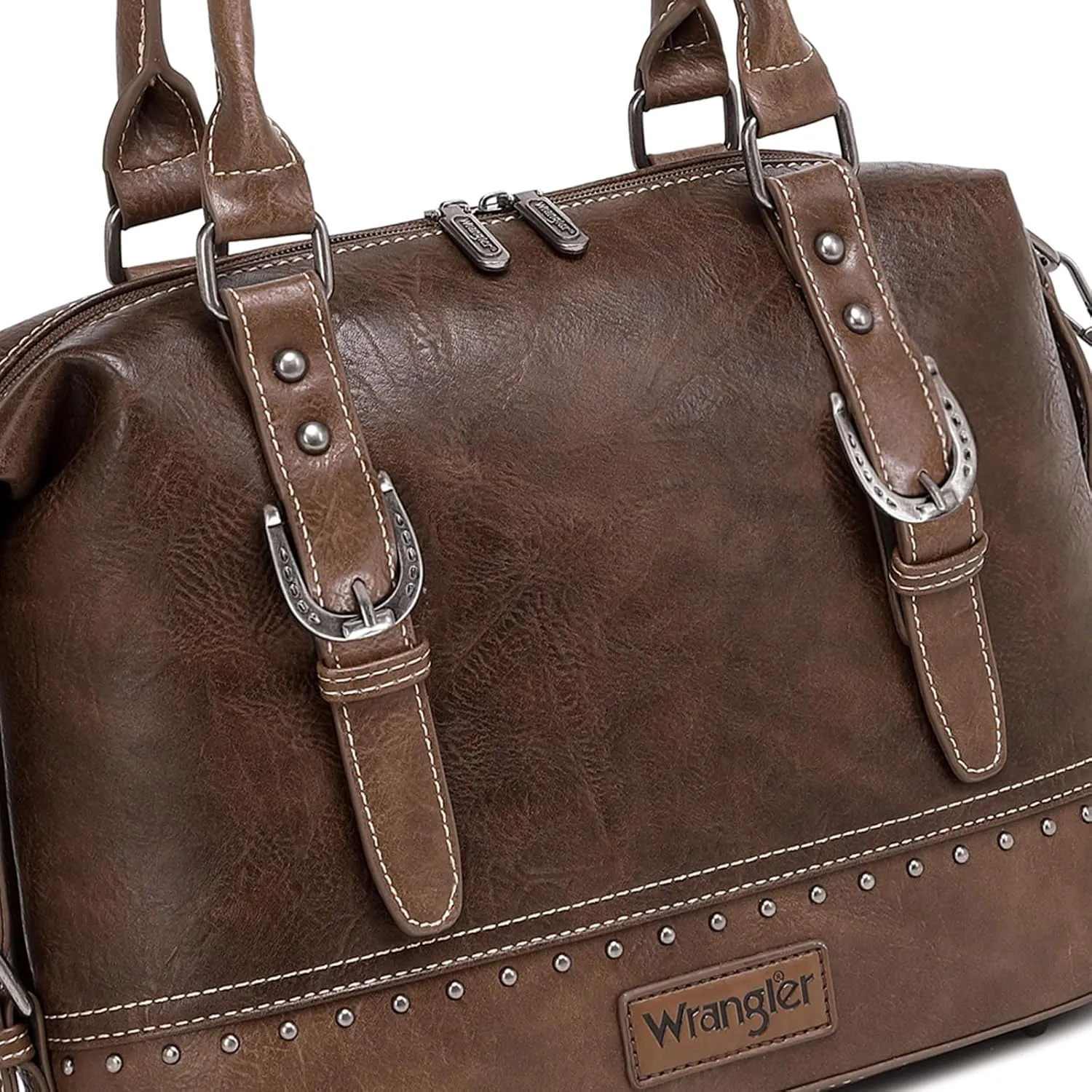Wrangler Doctor Bag Top Handle Purse Hobo Shoulder Barrel Satchel Handbags for Women