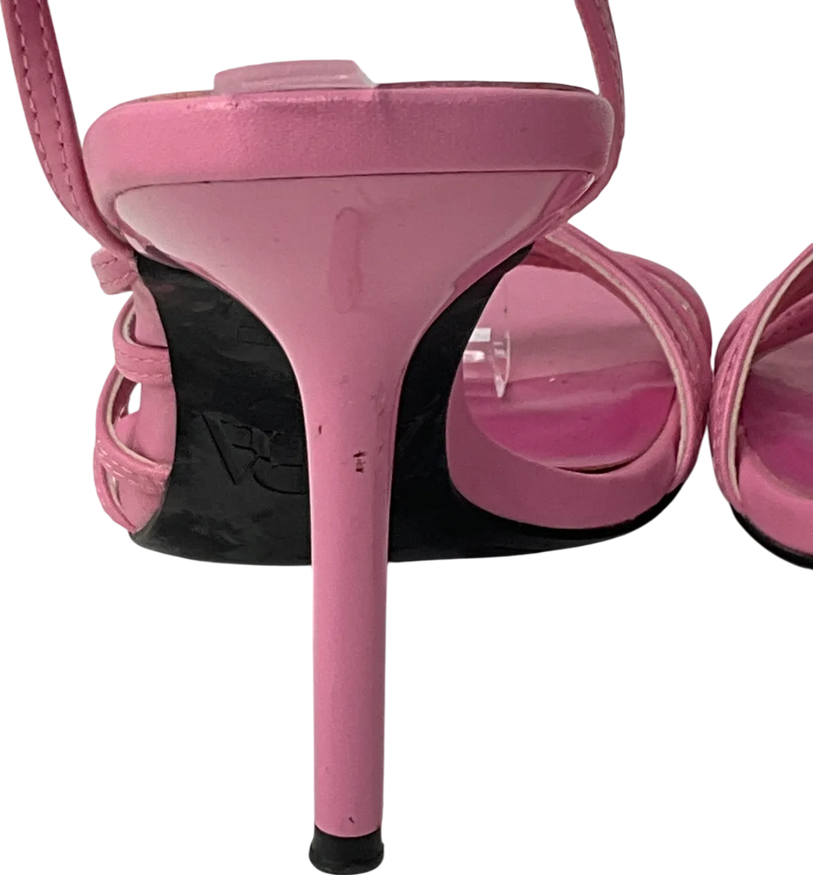 ZARA Pink Strappy Heels UK 5 EU 38 