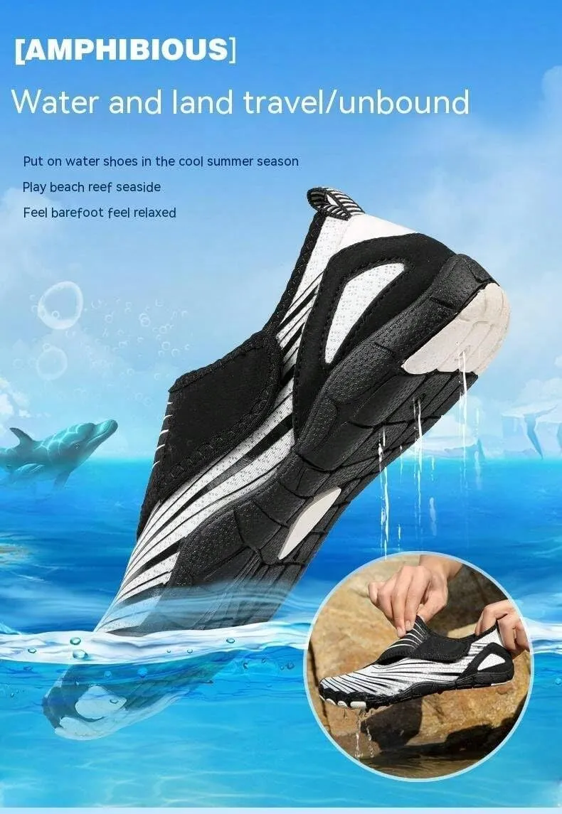 ZWRXW Hike Barefoot Shoes Women Men, Grounded Footwear Shoes, Hiking Footwear Unisex Waterproof Breathable,Healthy & Non-Slip Barefoot Shoe with Wide Toe Box Walking Sneakers